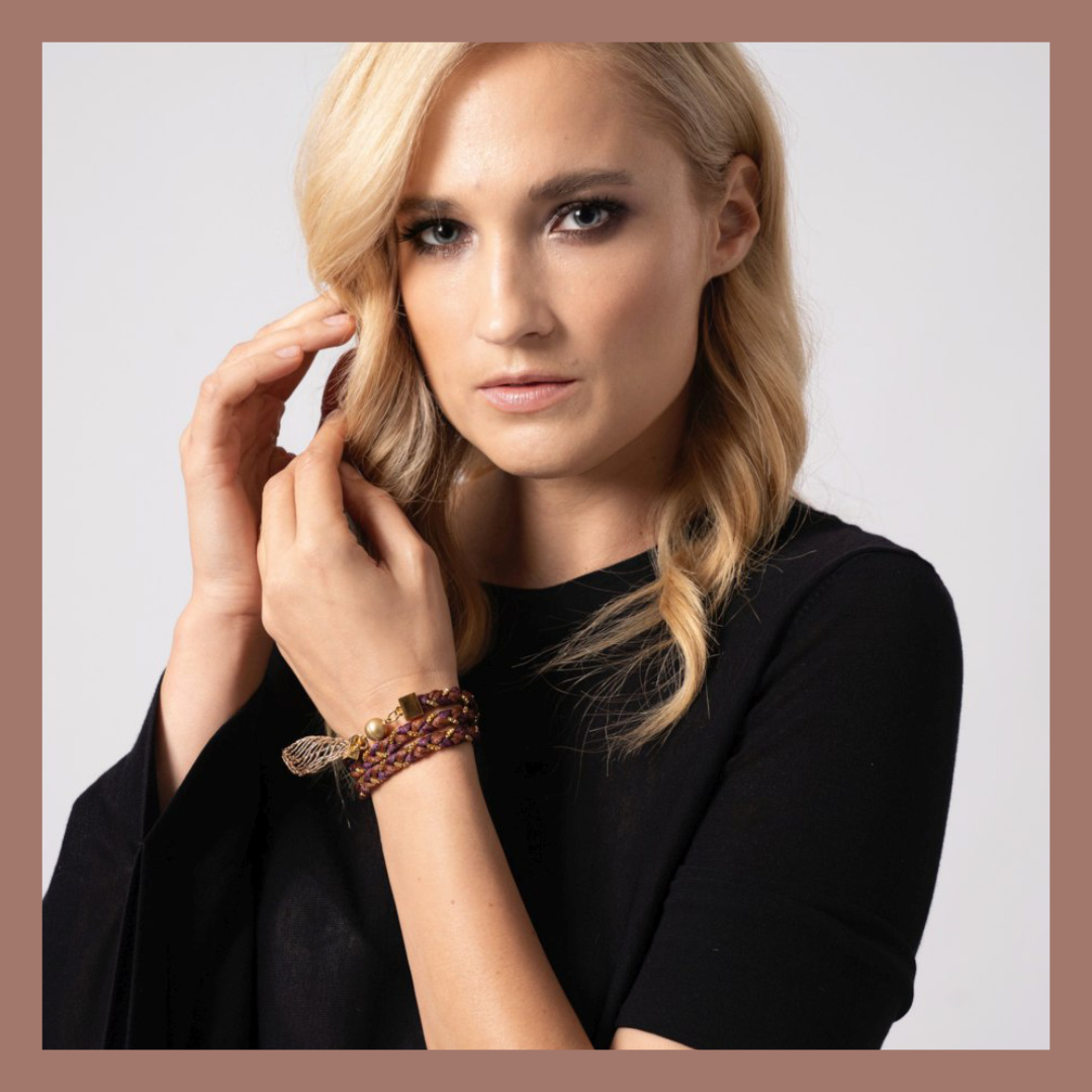Bracciale twist bronzo